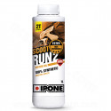 HUILE IPONE 2T SCOOT RUN2 100% SYNTHESE SENTEUR FRAISE (BIDON 1L)
