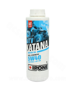 HUILE IPONE  4T ATV KATANA QUAD 5W40 (BIDON 1L)