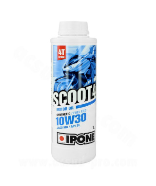 HUILE IPONE 4T SCOOT 4 10W30 SYNTHESE (BIDON 1L)