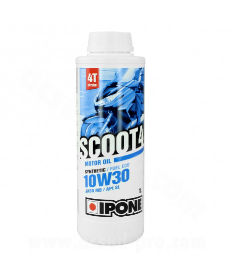HUILE IPONE 4T SCOOT 4 10W30 SYNTHESE (BIDON 1L)