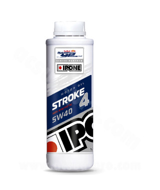 HUILE IPONE 4T STROKE4 5W40 100% SYNTHESE  RED BULL MOTO GP ROOKIES CUP (BIDON 1L)