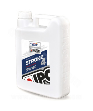 HUILE IPONE 4T STROKE4 5W40 100% SYNTHESE  RED BULL MOTO GP ROOKIES CUP (BIDON 4L)