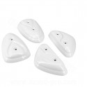 JEU 4 PROTECTION CARROSSERIE ADAPT. MBK STUNT / YAMAHA SLIDER  BLANC