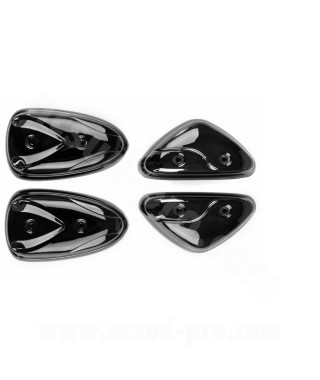 JEU 4 PROTECTION CARROSSERIE ADAPT. MBK STUNT / YAMAHA SLIDER NOIR