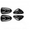 JEU 4 PROTECTION CARROSSERIE ADAPT. MBK STUNT / YAMAHA SLIDER NOIR
