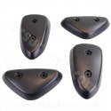 JEU 4 PROTECTION CARROSSERIE ADAPT. MBK STUNT / YAMAHA SLIDER NOIR (TYPE ORIGINE)