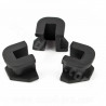 JEU DE 3 GUIDE / TAQUETS PLATEAU APPUI RB MAX ADAPT. HONDA SH 125-150cc (OEM : 22011-KCW-851)