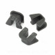 JEU DE 3 GUIDE / TAQUETS PLATEAU APPUI RB MAX ADAPT. HONDA SH 125-150cc + PCX 125 (OEM : 22011-KWN-900)