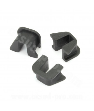 JEU DE 3 GUIDE / TAQUETS PLATEAU APPUI RB MAX ADAPT. HONDA SH 125-150cc + PCX 125 (OEM : 22011-KWN-900)