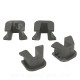 JEU DE 4 GUIDE / TAQUETS PLATEAU APPUI RB MAX ADAPT. YAMAHA TMAX 500 2004-2011 (OEM : 5VU-17653-0000)