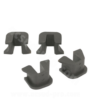 JEU DE 4 GUIDE / TAQUETS PLATEAU APPUI RB MAX ADAPT. YAMAHA TMAX 500 2004-2011 (OEM : 5VU-17653-0000)