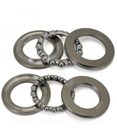 JEU DE DIRECTION SCOOTER TNT ADAPT.  PEUGEOT  KISBEE 50 2T 2010-2020/  4T  2010-2022  (6 PCS)