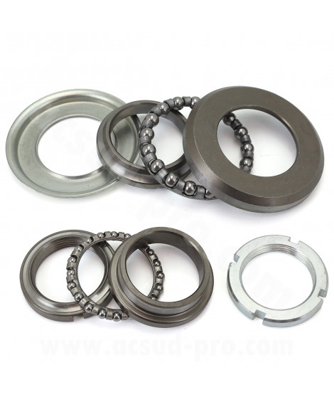 JEU DE DIRECTION SCOOTER TNT ADAPT.  SCOOTER APRILIA SR MOTARD- VESPA - PIAGGIO TYPHOON -X7- DERBI- GILERA (8 PCS)