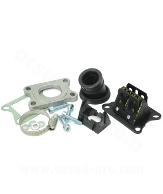 JEU PIPE ADM.MALOSSI X360 Ø21-24.5 L 27mm PLONGEE FKM (DERBI-MINARELLI)