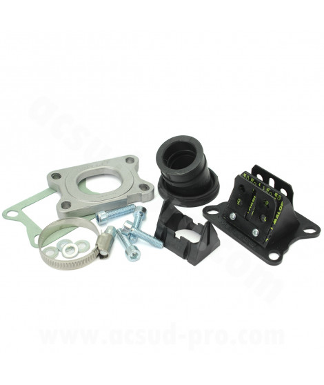 JEU PIPE ADM.MALOSSI X360 Ø21-24.5 L 27mm PLONGEE FKM (DERBI-MINARELLI)