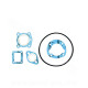 JOINT HAUT MOTEUR CYCLO ADAPT. PEUGEOT 103 H2O/AIR (POCHETTE 5 PIECES)