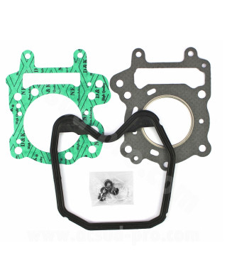 JOINT HAUT MOTEUR MAXISCOOTER  ADAPT. APRILIA SCARABEO 125CC 1999-2002  (MOTEUR ROTAX)  (POCHETTE)