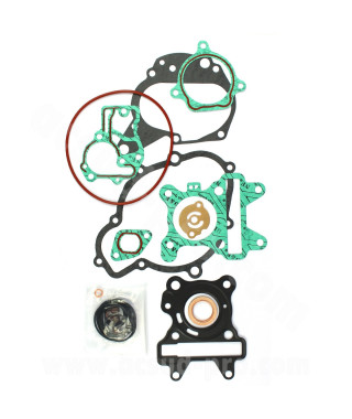 JOINT MOTEUR COMPLET  SCOOTER ADAPT. YAMAHA NEOS 4T 2008-2014 (POCHETTE 24 PIECES)