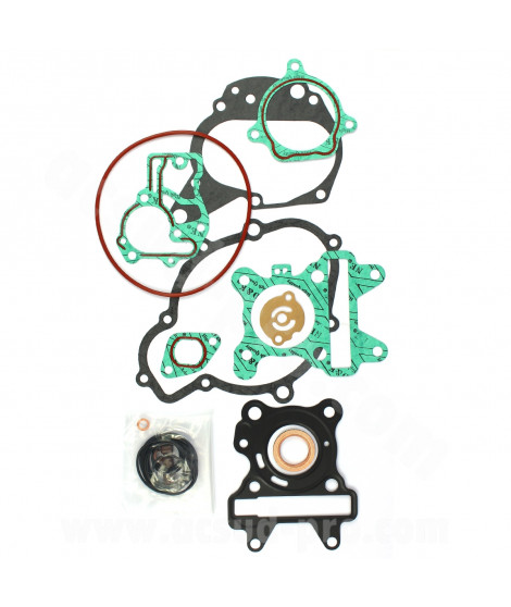 JOINT MOTEUR COMPLET  SCOOTER ADAPT. YAMAHA NEOS 4T 2008-2014 (POCHETTE 24 PIECES)