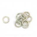 JOINT POT D'ECHAPPEMENT ROND ADAPT. PEUGEOT 50 TKR. TREKKER. SPEEDFIGHT. BUXY. ELYSEO. ZENITH. LUDIX. VIVACITY 2TS