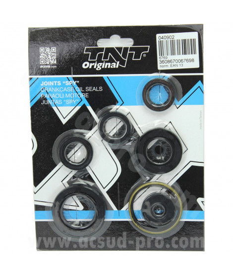 JOINT SPI EMBIELLAGE + BOITE ADAPT. PIAGGIO TYPHOON (POCHETTE DE 7 JOINTS)