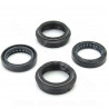 JOINT SPI FOURCHE + CACHE POUSSIERE POUR FOURCHE EBR MBK BOOSTER / NITRO / YAMAHA BWS / SLIDER (LA PAIRE)