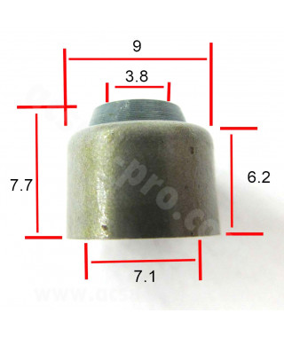 JOINTS QUEUE DE SOUPAPE ADAPT. YAMAHA TMAX 500 / 530CC 2008-2016  (OEM : 4TV-12119-00) (VENDU PAR 10PCS)