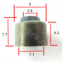 JOINTS QUEUE DE SOUPAPE ADAPT. YAMAHA TMAX 500 / 530CC 2008-2016  (OEM : 4TV-12119-00) (VENDU PAR 10PCS)
