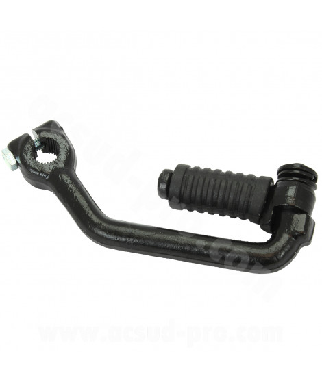 KICK DEMARRAGE ADAPT. PEUGEOT 50 TKR. TREKKER. SPEEDFIGHT. VIVACITY. ZENITH ACIER NOIR