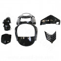KIT CARROSSERIE ADAPT. APRILIA SONIC 50CC 1998-2008  NOIR BRILLANT (5 PIECES)