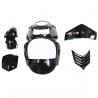 KIT CARROSSERIE ADAPT. APRILIA SONIC 50CC 1998-2008  NOIR BRILLANT (5 PIECES)