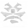 KIT CARROSSERIE ADAPT. DERBI SENDA DRD / XTREM 2000-2011 BLANC (7 PIECES)