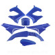KIT CARROSSERIE ADAPT. DERBI SENDA DRD / XTREM 2000-2011  BLEU (7 PIECES)