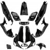 KIT CARROSSERIE ADAPT. GILERA RUNNER 1997-2004  50 / 125 / 180cc NOIR BRILLANT (13 PIECES)