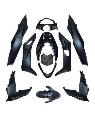 KIT CARROSSERIE ADAPT. HONDA PCX 125CC 2014-2016  NOIR MAT (11 PIECES)
