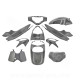KIT CARROSSERIE ADAPT. HONDA SH125 / 150CC 2005-2008 GRIS (10 PIECES)