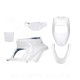 KIT CARROSSERIE ADAPT. MBK 50 BOOSTER 1999-2003 / YAMAHA 50 BWS 1999-2003 BLANC (5 PIECES)