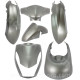 KIT CARROSSERIE ADAPT. PEUGEOT KISBEE 2T ET 4T GRIS MAT 2010-2017 (6 PIECES)