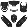 KIT CARROSSERIE ADAPT. PEUGEOT KISBEE 2T ET 4T NOIR BRILLANT 2010-2022 (6 PIECES)