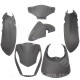KIT CARROSSERIE ADAPT. PEUGEOT KISBEE 2T ET 4T NOIR MAT 2010-2017 (6 PIECES)