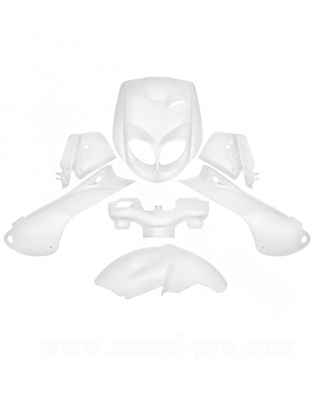 KIT CARROSSERIE ADAPT. PEUGEOT TREKKER BLANC (7 PIECES)