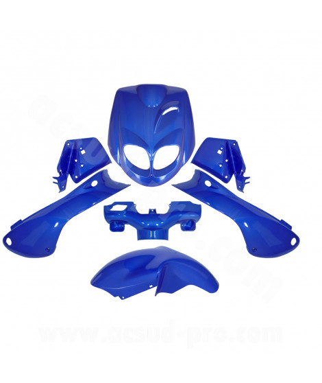 KIT CARROSSERIE ADAPT. PEUGEOT TREKKER BLEU METAL (7 PIECES)