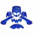 KIT CARROSSERIE ADAPT. PEUGEOT TREKKER BLEU METAL (7 PIECES)