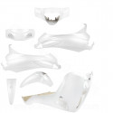 KIT CARROSSERIE ADAPT. PIAGGIO LIBERTY 50 / 125 / 150 / 200cc 2004-2014 (7 PIECES) BLANC PERLE