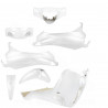 KIT CARROSSERIE ADAPT. PIAGGIO LIBERTY 50 / 125 / 150 / 200cc 2004-2014 (7 PIECES) BLANC PERLE