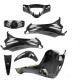 KIT CARROSSERIE ADAPT. PIAGGIO LIBERTY 50 / 125 / 150 / 200cc 2004-2014 (7 PIECES) NOIR