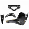 KIT CARROSSERIE ADAPT. PIAGGIO LIBERTY 50 / 125 / 150 / 200cc  2004-2014 NOIR BRILLANT (4 PIECES)