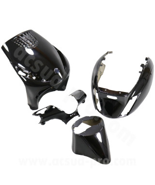 KIT CARROSSERIE ADAPT. PIAGGIO ZIP 50 2000  NOIR (4 PIECES)