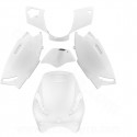 KIT CARROSSERIE ADAPT. PIAGGIO ZIP 50 2T 2000 BLANC AC (5 PIECES)