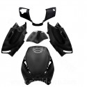 KIT CARROSSERIE ADAPT. PIAGGIO ZIP 50 2T 2000 NOIR AIR (5 PIECES)